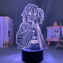 Obanai Iguro, The Serpent Hashira
 Anime 3D Desk Lamp