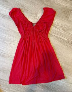 Short Red Dress Size Small