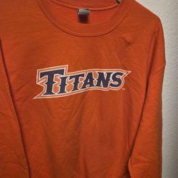 University Of Detroit Mercy Sweatshirt Sz M UDM Titans