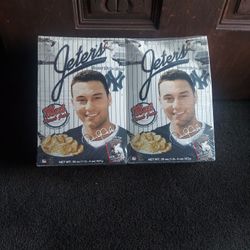 Derek Jeter Cereal Boxs