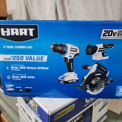 Hart Tool Kit wit battery and charger