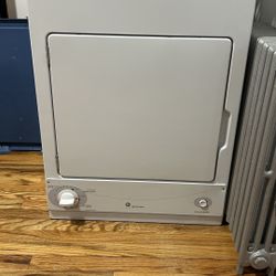 Dryer - GE 3.6 cu. ft. 120-Volt White Stackable Electric Vented Stationary Compact Dryer