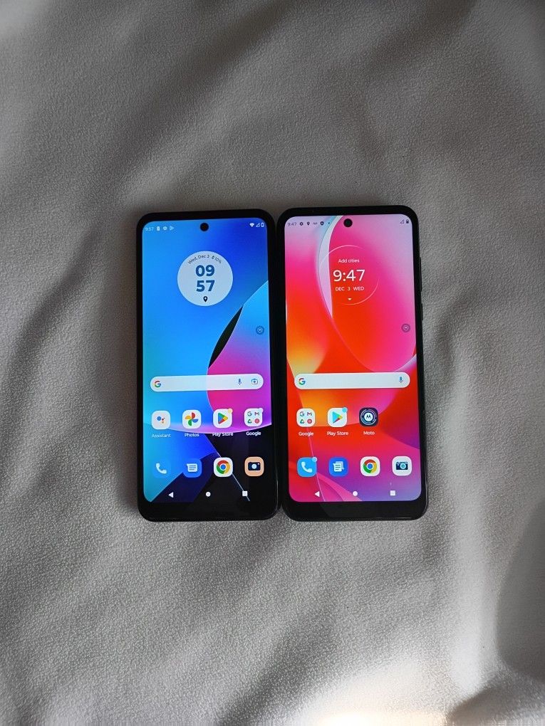 Moto G Unlocked Both For $120