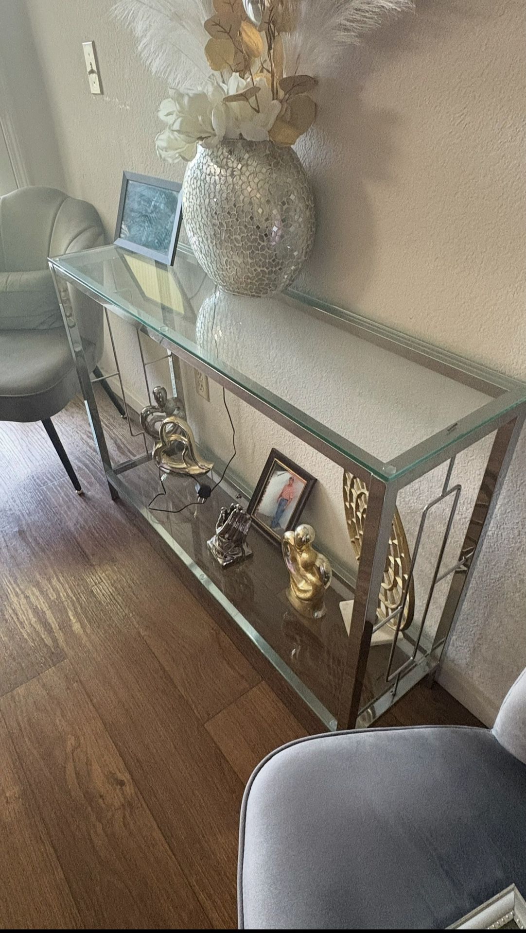 Coffee table and shelf