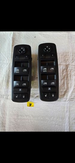 Car Door Master Window Switch Panel Pair