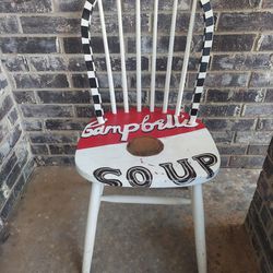 Campbell's Soup One Of A Kind Custom Chair
