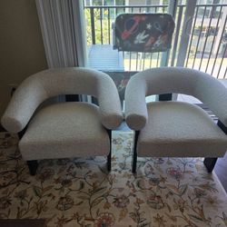 2 accent chairs for sale