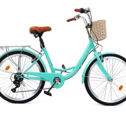 Moasis 24 In Cruiser Bike 7 Speed  