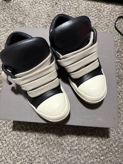 Rick Owens Hollywood Jumbo Lace Low 41.5 Us Men’s 8.5