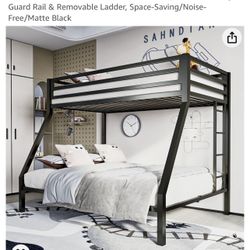 Twin Over full Size Bed Frame 