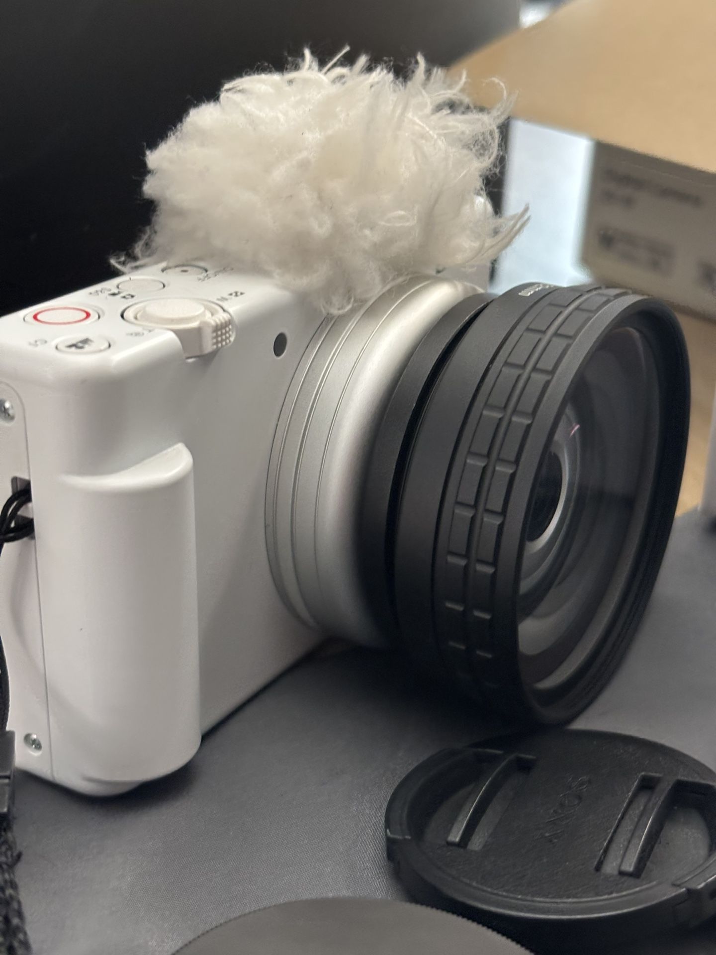 Sony Zv-1f White (with lots of accessories)