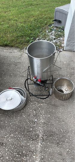 Outdoor Propane Turkey Fryer Kit
