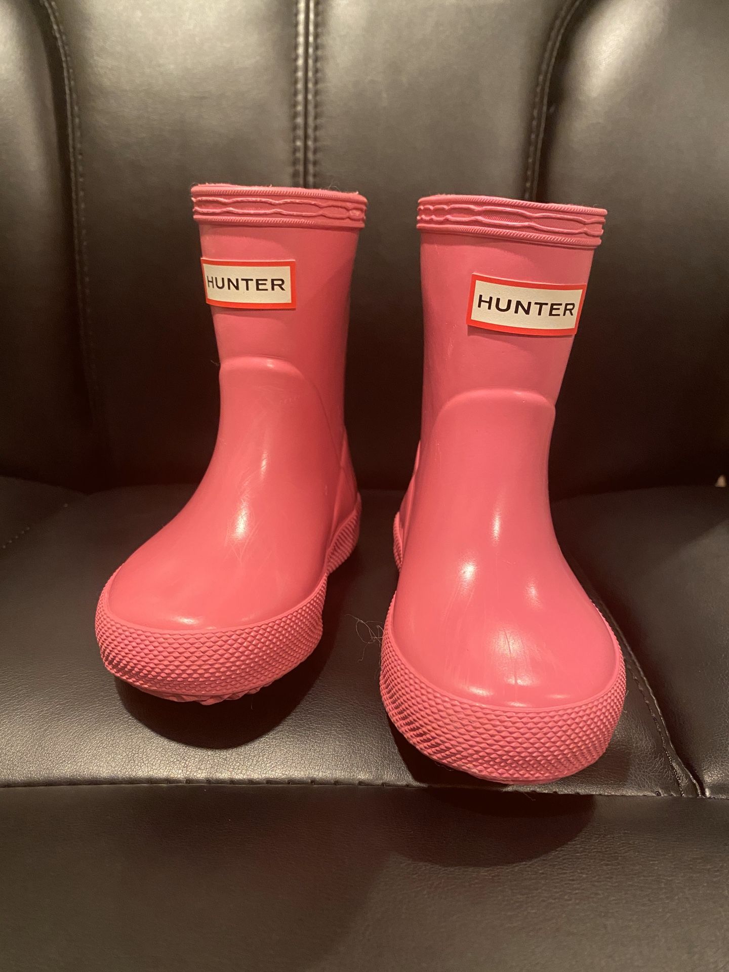 Toddler, baby Girl Hunter rain boots - pink - size 4