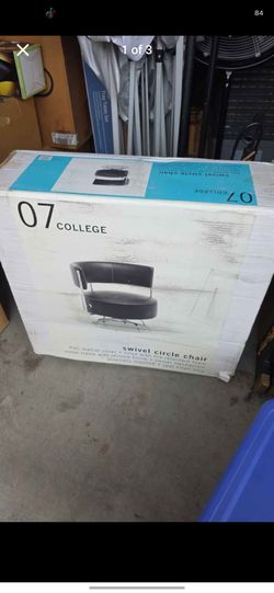 College swivel chair