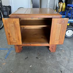 One Table Cabinet With Self 