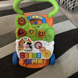Kids, Learning And Walking Toy