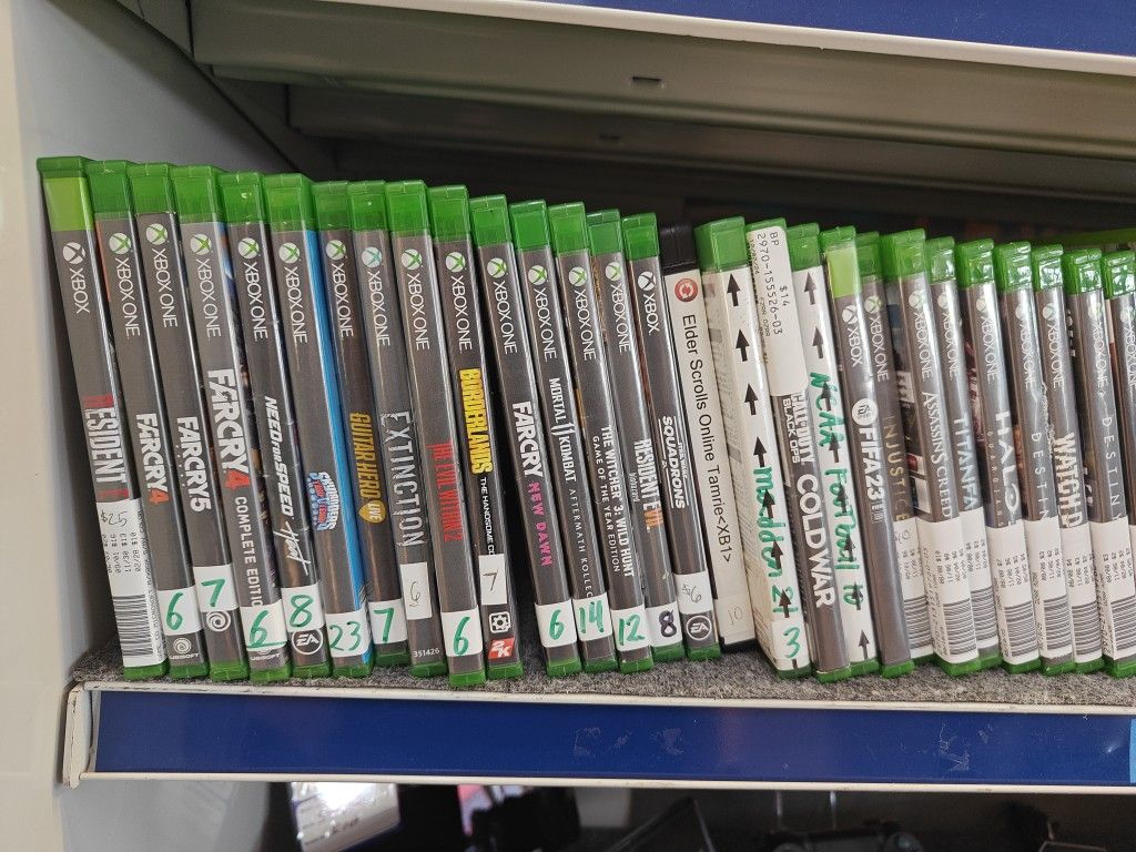 Xbox One And 360 Games
