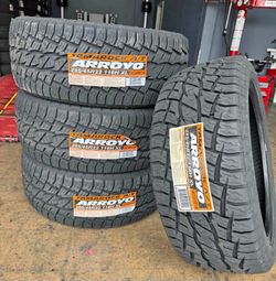 285/45R22 Set Of 4 Arroyo A/T New Tires