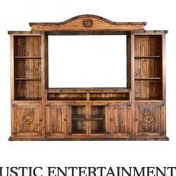 Rustic Mile Entertainment Center
