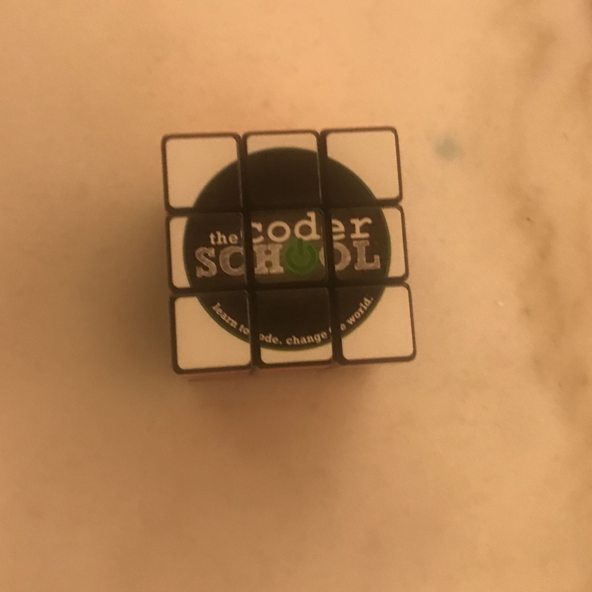 Customized Coder Rubiks Cube