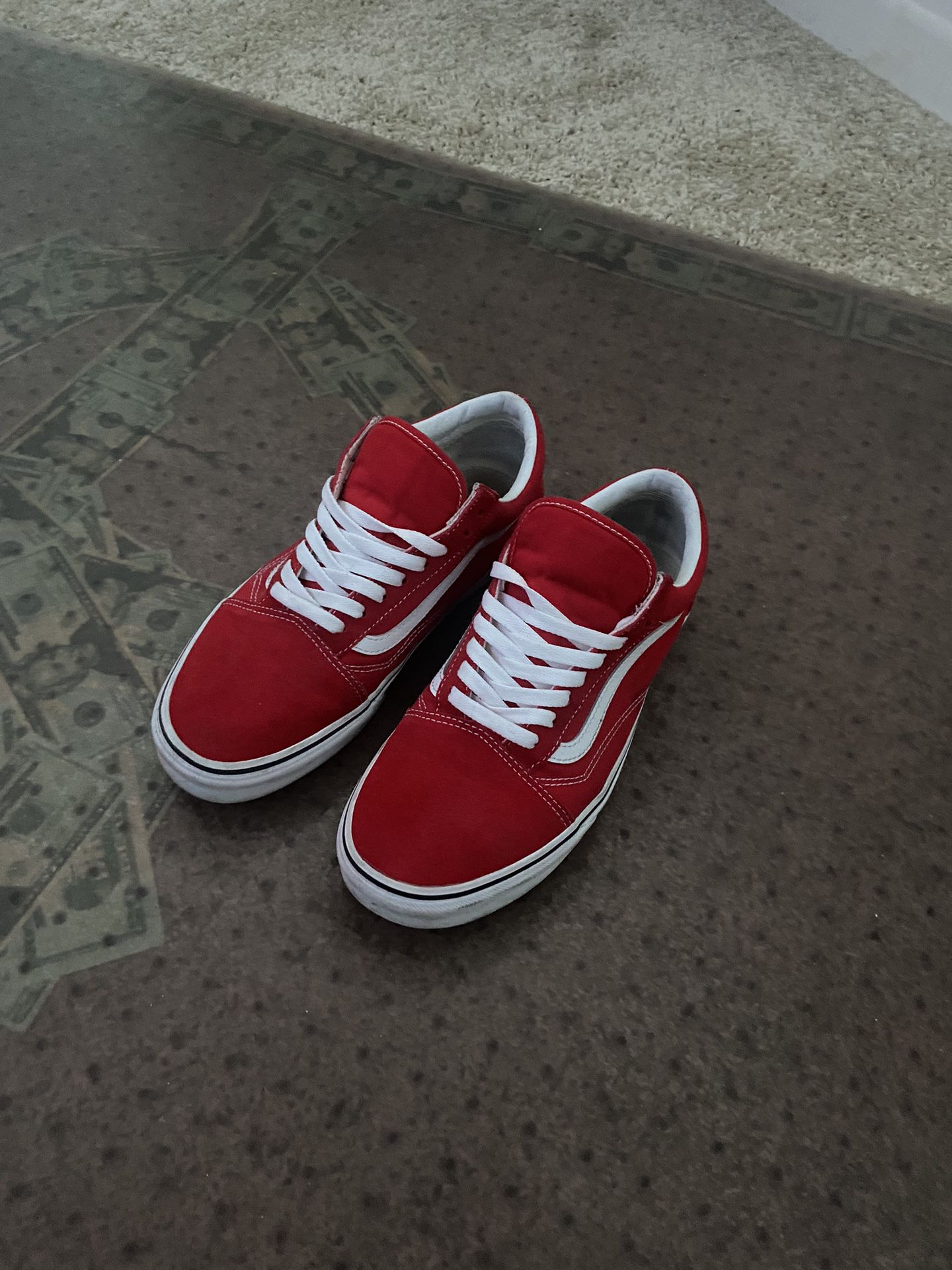 OFFERS!! (Red & White Vans)