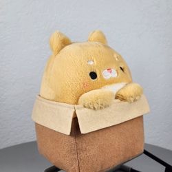 6" Takashoji Shiba Dog In A Box Plush