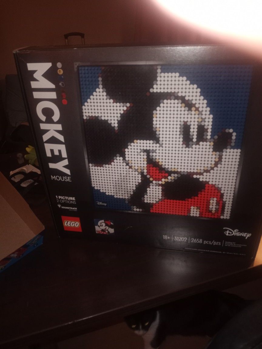 Lego Mickey Or Miney Puzzle Picture 