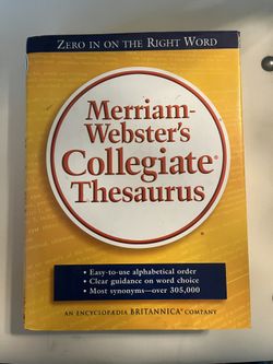 Dictionary and workbook