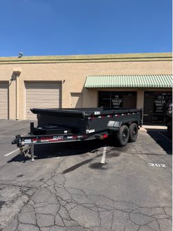 2026 Buckshot 7x14x2 Dump Trailer