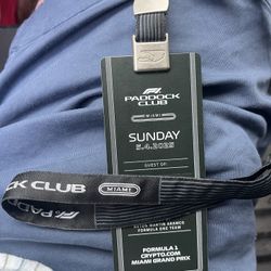 F1 Sunday Paddock Club 