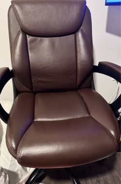 Leather office chair