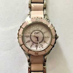 Candie's Pink and Silver Watch