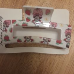 Strawberry Shortcake Hair Clips