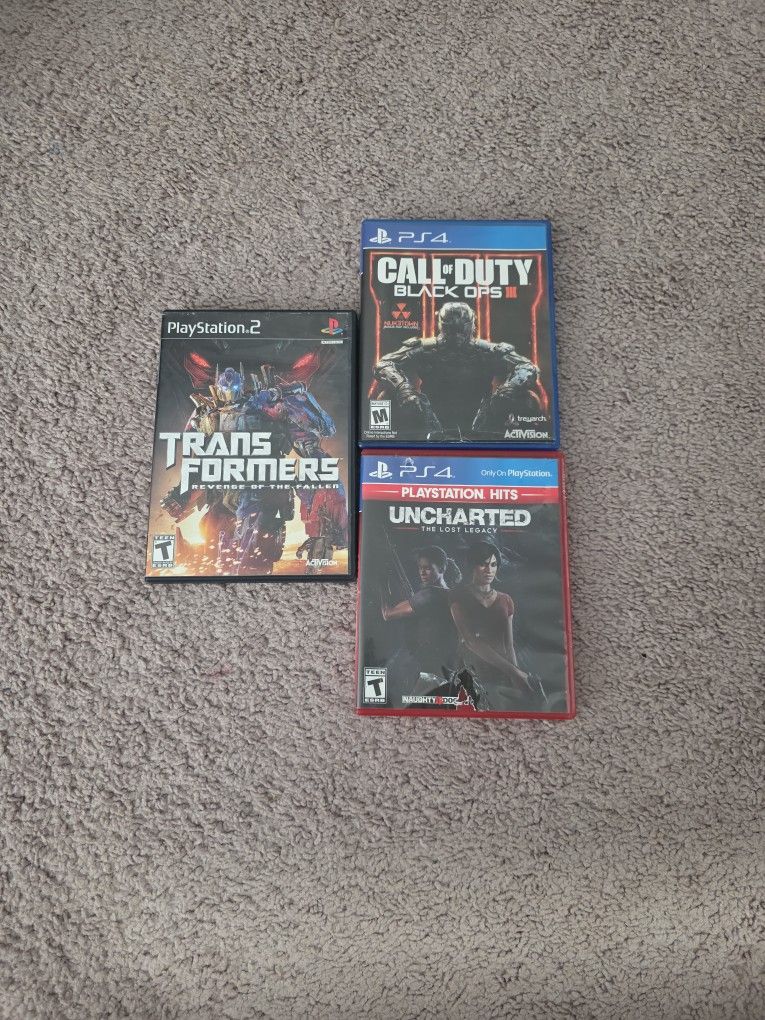 Games Ps2 And Ps4