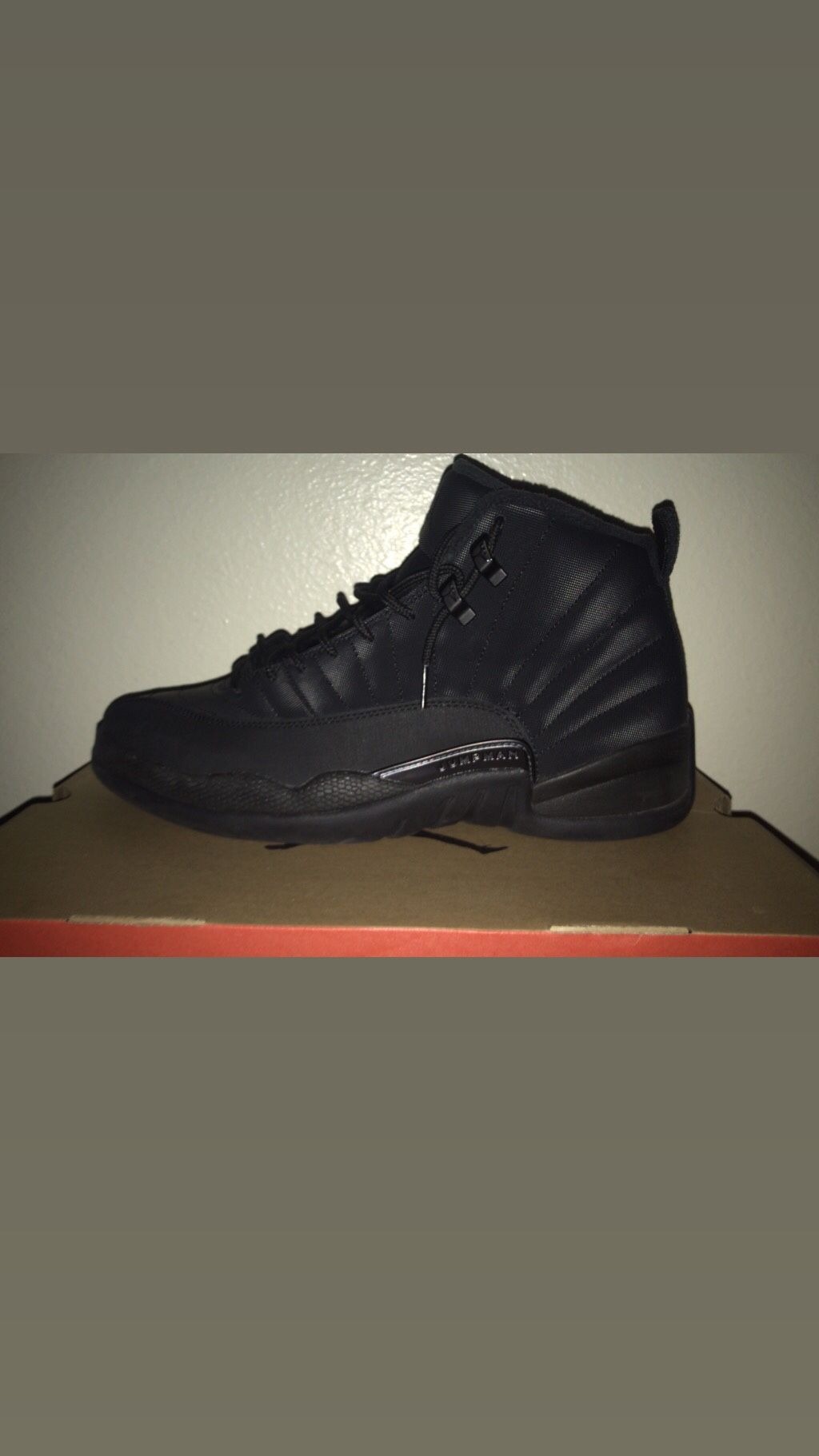 Jordan 12 retro winter black