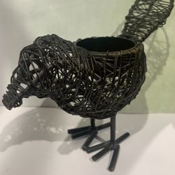 Metal Bird Tea Light Holder