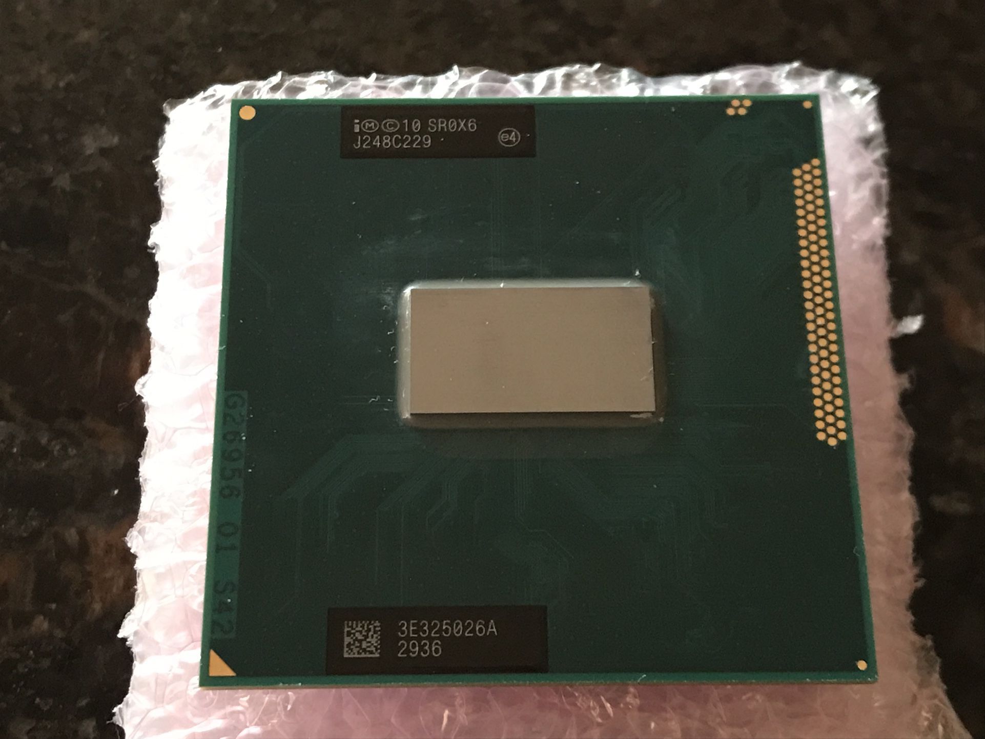 Intel Core i7-3540M 3.0GHz Processor Laptop CPU Socket G2