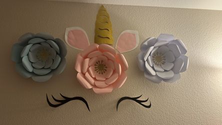 Unicorn Birthday Baby Shower Decorations