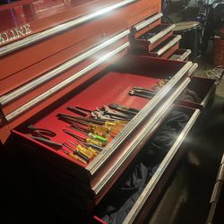 tool box and tools 