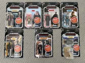 Mandalorian Wave 1 Retro Kenner Set (Complete)