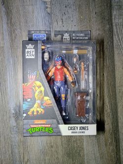 Casey Jones action figure from The Loyal Subjects' BST AXN TMNT