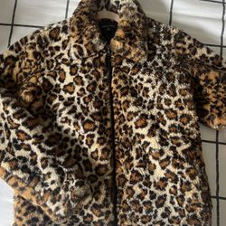 Kendall And Kylie Leopard Jacket