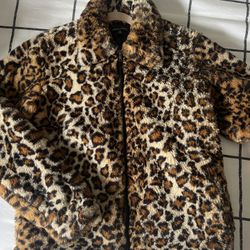 Kendall And Kylie Leopard Jacket 