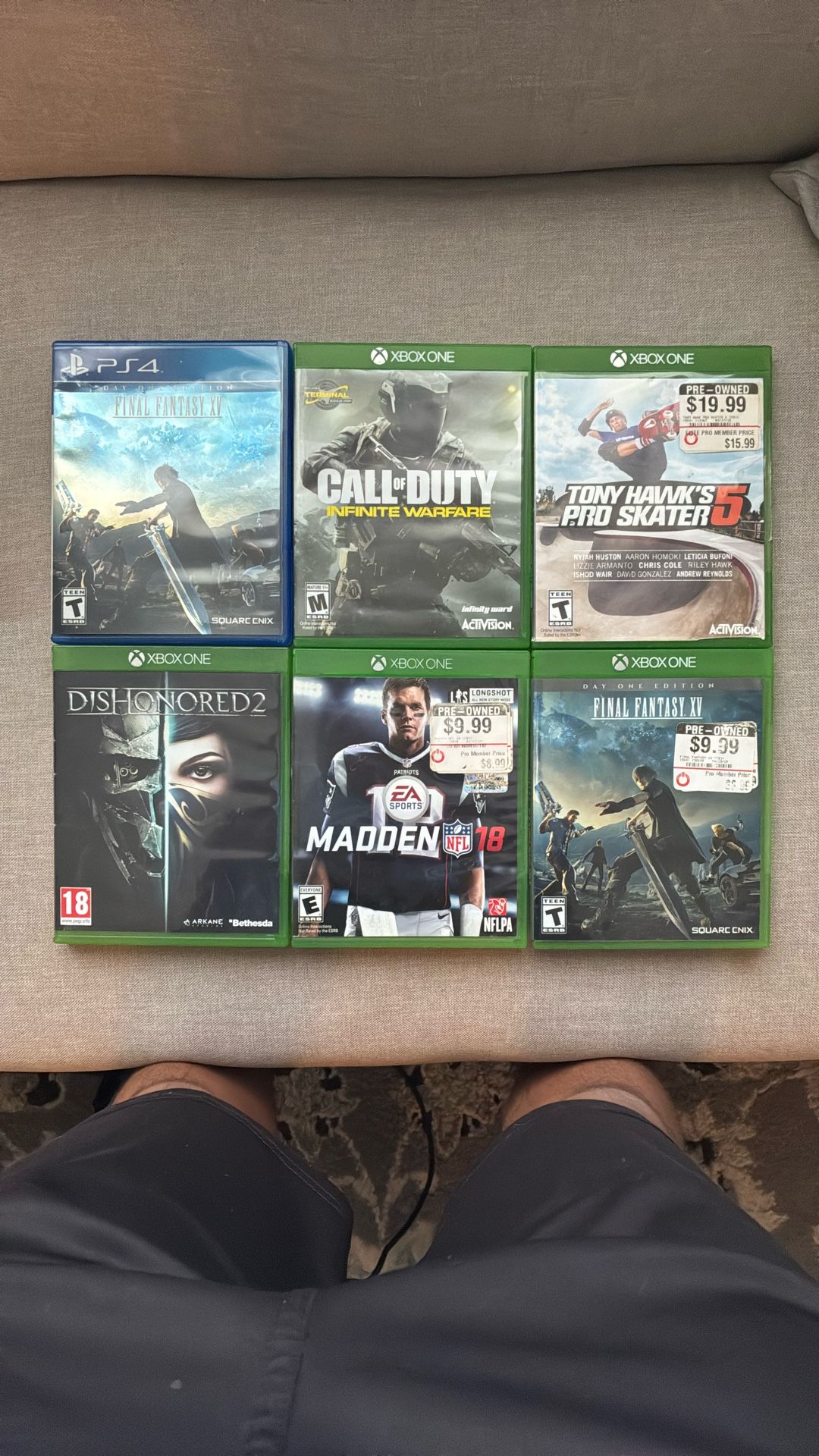 Xbox One And PS4 Games