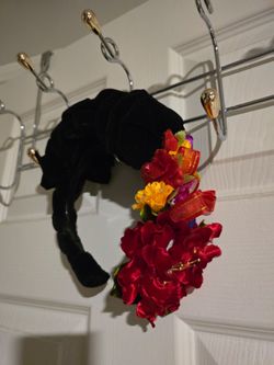 Mexican style flower headband
