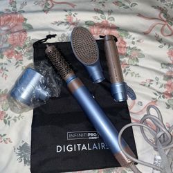 Infinit Pro Conair Wet-to-dry Styling Wand With Attachment 