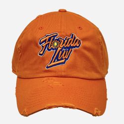 Florida Luv Distress Dad Hat 