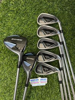 Callaway Edge Iron Set 6-PW 3W 5H Regular Flex JMX Grips RH