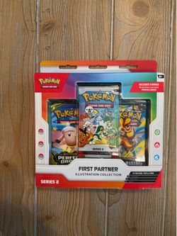 SEALED Box Pokémon Trading Card Game: First Partner Illustration CollectionSeries 2