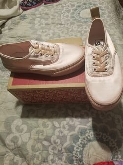 Girls Pink Van's Size 1